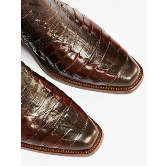 Free People Emmett Western Boot Bootie - Picture 3 of 4